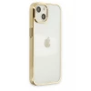 Newface Apple iPhone 14 Plus Kılıf Element Silikon - Gold