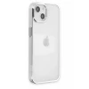 Newface Apple iPhone 14 Plus Kılıf Element Silikon - Gümüş