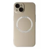 Newface Apple iPhone 14 Plus Kılıf Jack Magneticsafe Lens Silikon - Gold