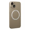 Newface Apple iPhone 14 Plus Kılıf Jack Magneticsafe Lens Silikon - Gold