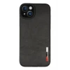 Newface Apple iPhone 14 Plus Kılıf Loop Deri Silikon - Siyah