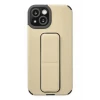 Newface Apple iPhone 14 Plus Kılıf Mega Standlı Silikon - Gold
