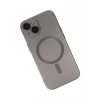 Newface Apple iPhone 14 Plus Kılıf Moshi Lens Magneticsafe Silikon - Füme