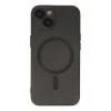 Newface Apple iPhone 14 Plus Kılıf Moshi Lens Magneticsafe Silikon - Siyah