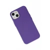 Newface Apple iPhone 14 Plus Kılıf Nano içi Kadife Silikon - Mor