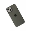 Newface Apple iPhone 14 Plus Kılıf Pc Sert Şeffaf Kapak - Siyah