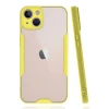 Newface Apple iPhone 14 Plus Kılıf Platin Silikon - Sarı