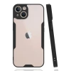 Newface Apple iPhone 14 Plus Kılıf Platin Silikon - Siyah