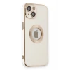Newface Apple iPhone 14 Plus Kılıf Store Silikon - Beyaz