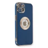 Newface Apple iPhone 14 Plus Kılıf Store Silikon - Mavi
