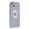 Newface Apple iPhone 14 Plus Kılıf Store Silikon - Sierra Blue