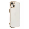 Newface Apple iPhone 14 Plus Kılıf Volet Silikon - Beyaz
