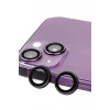 Newface Apple iPhone 14 Plus Raze Metal Kamera Lens - Siyah