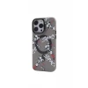 Newface Apple iPhone 14 Pro Kılıf Apollo Magneticsafe Desenli Kapak - Apollo Siyah - 3
