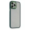 Newface Apple iPhone 14 Pro Kılıf Dora Kapak - Haki Yeşil