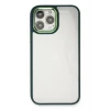 Newface Apple iPhone 14 Pro Kılıf Dora Kapak - Haki Yeşil