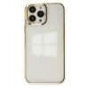 Newface Apple iPhone 14 Pro Kılıf Element Silikon - Gold