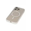Newface Apple iPhone 14 Pro Kılıf Grand Magneticsafe Kapak - Beyaz