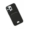 Newface Apple iPhone 14 Pro Kılıf Kelvin Kartvizitli Silikon - Siyah