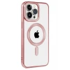 Newface Apple iPhone 14 Pro Kılıf Kronos Magsafe Kapak - Rose Gold