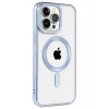 Newface Apple iPhone 14 Pro Kılıf Kronos Magsafe Kapak - Sierra Blue