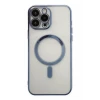 Newface Apple iPhone 14 Pro Kılıf Magneticsafe Lazer Silikon - Sierra Blue