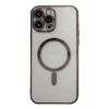 Newface Apple iPhone 14 Pro Kılıf Magneticsafe Lazer Silikon - Siyah
