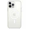 Newface Apple iPhone 14 Pro Kılıf Magneticsafe Şeffaf Silikon - Şeffaf