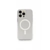 Newface Apple iPhone 14 Pro Kılıf Matte Şeffaf Magneticsafe - Şeffaf