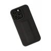 Newface Apple iPhone 14 Pro Kılıf Mega Standlı Silikon - Siyah
