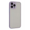 Newface Apple iPhone 14 Pro Kılıf Montreal Silikon Kapak - Mor