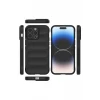 Newface Apple iPhone 14 Pro Kılıf Optimum Silikon - Siyah