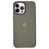 Newface Apple iPhone 14 Pro Kılıf Pc Sert Şeffaf Kapak - Siyah