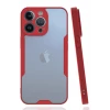 Newface Apple iPhone 14 Pro Kılıf Platin Silikon - Kırmızı