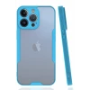 Newface Apple iPhone 14 Pro Kılıf Platin Silikon - Mavi