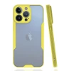 Newface Apple iPhone 14 Pro Kılıf Platin Silikon - Sarı