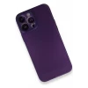 Newface Apple iPhone 14 Pro Kılıf PP Ultra İnce Kapak - Mor