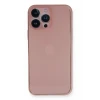 Newface Apple iPhone 14 Pro Kılıf PP Ultra İnce Kapak - Pembe