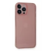 Newface Apple iPhone 14 Pro Kılıf PP Ultra İnce Kapak - Pembe