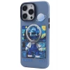 Newface Apple iPhone 14 Pro Kılıf Prada Desenli Kapak - Prada Mavi - 1