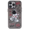 Newface Apple iPhone 14 Pro Kılıf Prada Desenli Kapak - Prada Siyah - 1