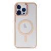 Newface Apple iPhone 14 Pro Kılıf Room Magneticsafe Silikon - Pudra