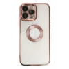 Newface Apple iPhone 14 Pro Kılıf Slot Silikon - Rose Gold