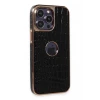 Newface Apple iPhone 14 Pro Kılıf Snake Kapak - Siyah