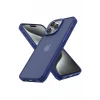 Newface Apple iPhone 14 Pro Max Kılıf Elegant Kapak - Lacivert