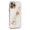 Newface Apple iPhone 14 Pro Max Kılıf Esila Silikon - Beyaz
