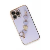 Newface Apple iPhone 14 Pro Max Kılıf Esila Silikon - Lila