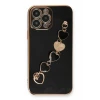 Newface Apple iPhone 14 Pro Max Kılıf Esila Silikon - Siyah