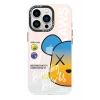 Newface Apple iPhone 14 Pro Max Kılıf Estoril Desenli Kapak - Estoril - 6