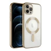 Newface Apple iPhone 14 Pro Max Kılıf Kross Magneticsafe Kapak - Gold